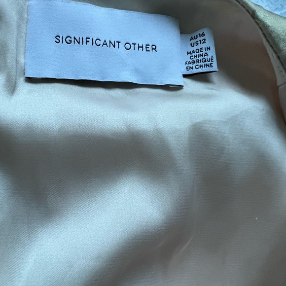 Significant Other Floral Pleated Jumpsuit with Cape Sleeves - Picture 3 of 3